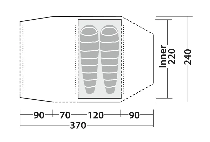 Robens Goshawk 2EX Tent - 2021 Model-1